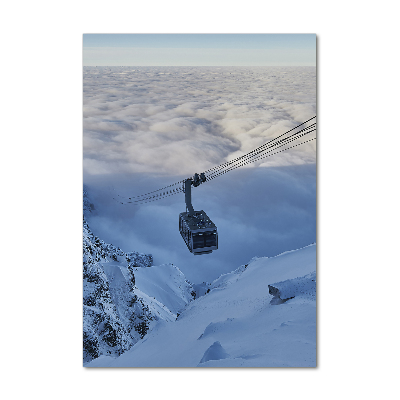 Impresión en metacrilato de alta calidad vertical Montaña rusa