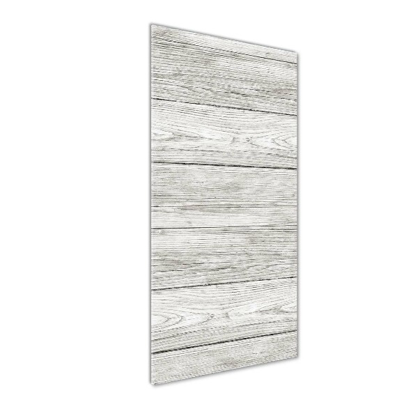 Cuadro de metacrilato vertical Fondo de madera