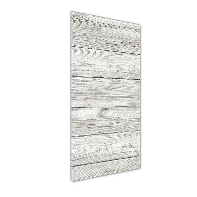 Cuadro de metacrilato vertical Fondo de madera