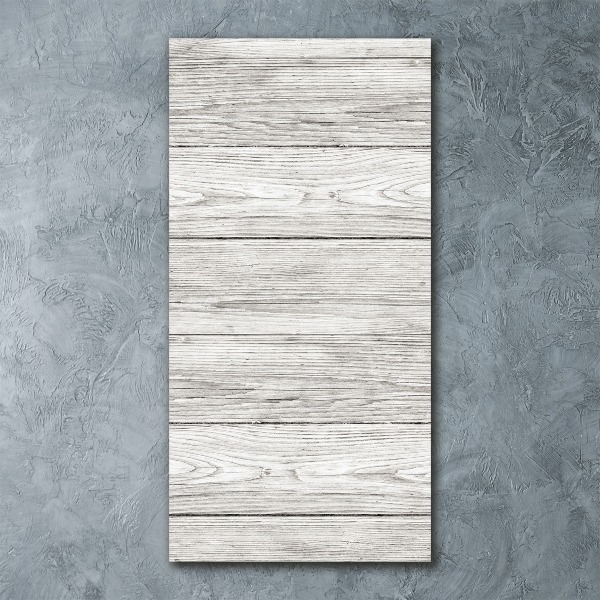 Cuadro de metacrilato vertical Fondo de madera
