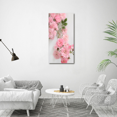 Cuadro decorativo en acrílico brillante vertical Brezo