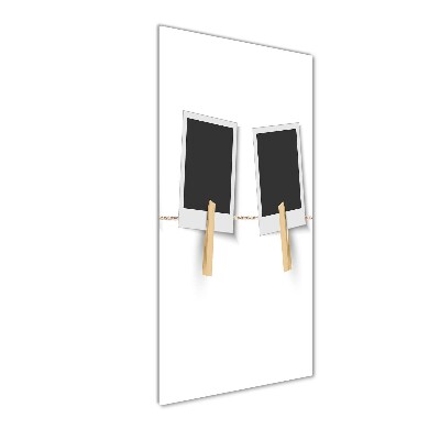 Cuadro de metacrilato moderno efecto cristal vertical Marcos de fotos