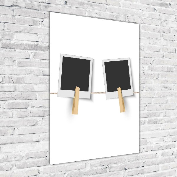 Cuadro de metacrilato moderno efecto cristal vertical Marcos de fotos