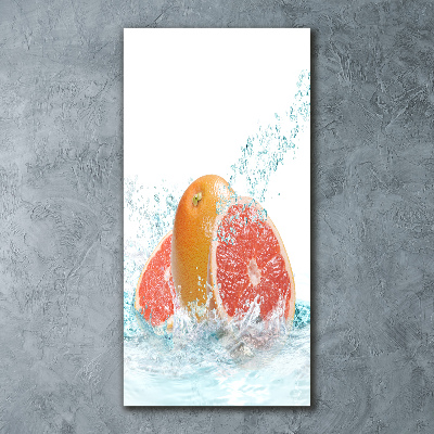 Cuadro de metacrilato vertical Pomelos