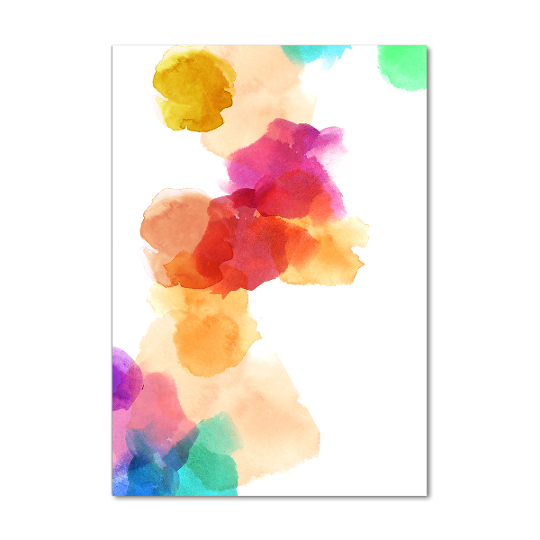 Impresión en metacrilato de alta calidad vertical Manchas de colores