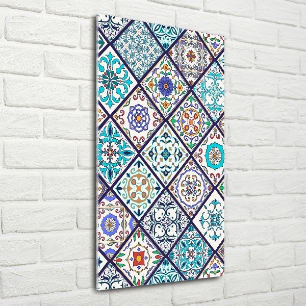 Cuadro de metacrilato vertical Azulejos de cerámica