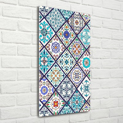 Cuadro de metacrilato vertical Azulejos de cerámica