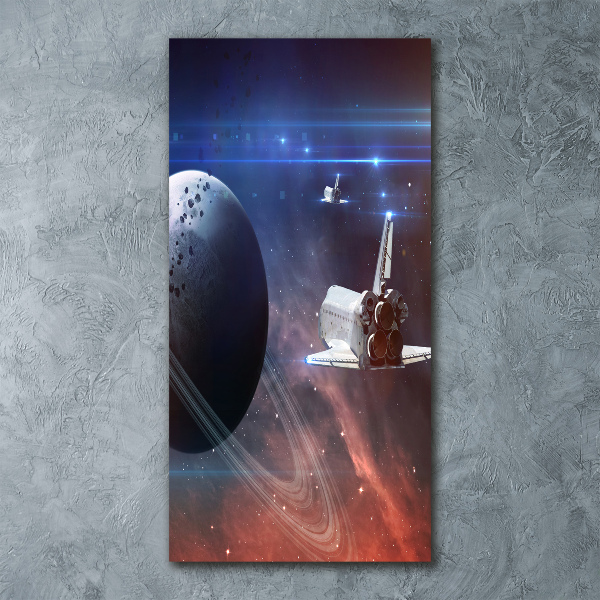 Impresión en metacrilato de alta calidad vertical Astronave