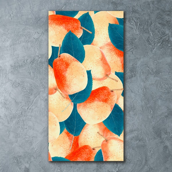 Obraz zdjęcie szkło akryl pionowy Gruszki