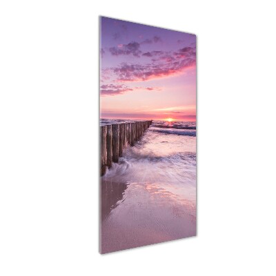 Cuadro de metacrilato vertical Rompeolas