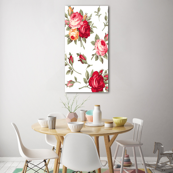 Cuadro decorativo en acrílico brillante vertical Brezo