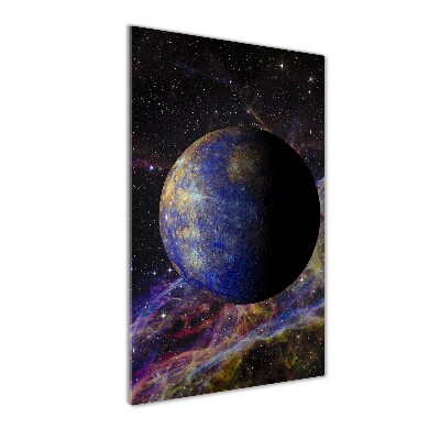 Cuadro decorativo en acrílico brillante vertical Mercurio