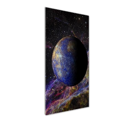 Cuadro decorativo en acrílico brillante vertical Mercurio