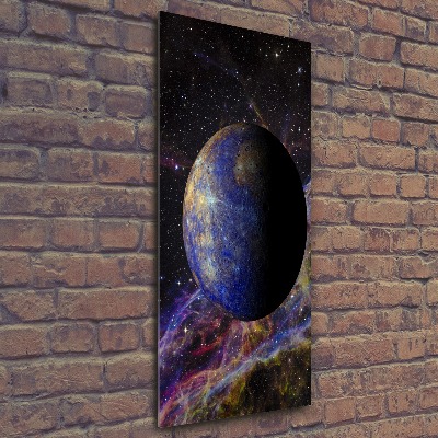 Cuadro decorativo en acrílico brillante vertical Mercurio