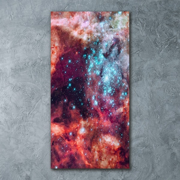 Cuadro de metacrilato vertical Nube de Magallanes