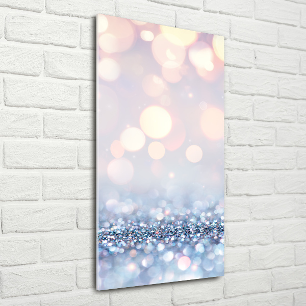 Impresión en metacrilato de alta calidad vertical Fondo brillante