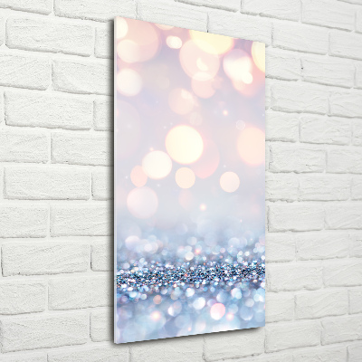 Impresión en metacrilato de alta calidad vertical Fondo brillante