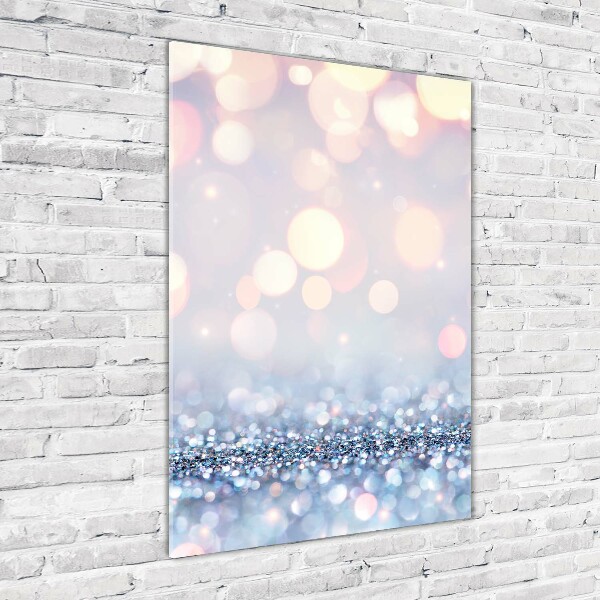 Impresión en metacrilato de alta calidad vertical Fondo brillante