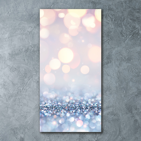 Impresión en metacrilato de alta calidad vertical Fondo brillante