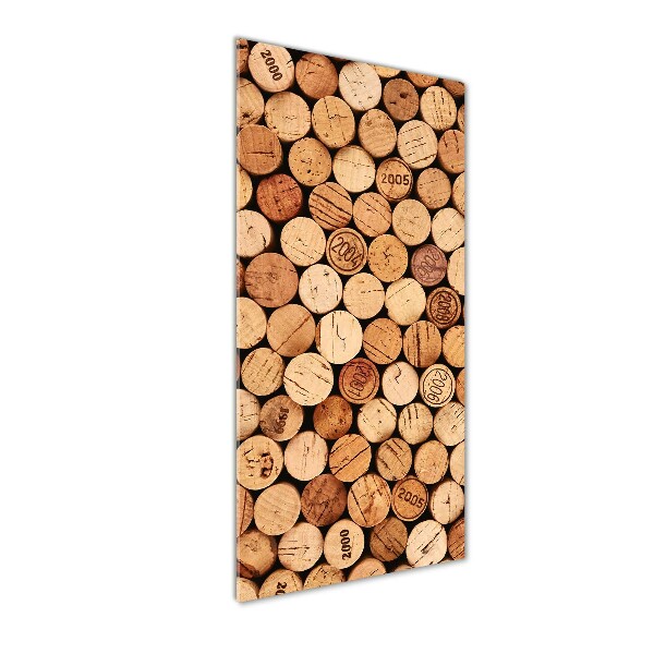 Cuadro de metacrilato vertical corchos de vino