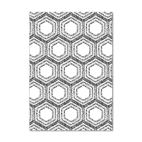 Cuadro de metacrilato vertical Fondo geométrico