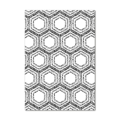 Cuadro de metacrilato vertical Fondo geométrico