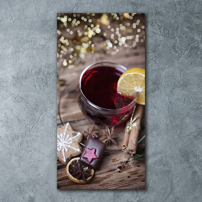 Impresión en metacrilato de alta calidad vertical Vino caliente