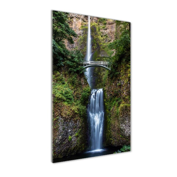 Cuadro decorativo en acrílico brillante vertical Cascada