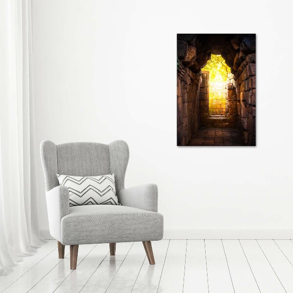 Foto obraz szkło akryl pionowy Piwnice zamku