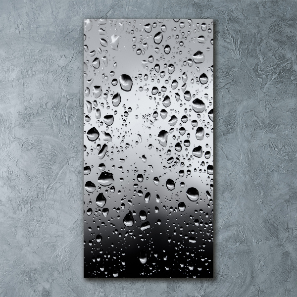 Impresión en metacrilato de alta calidad vertical Gotas de agua