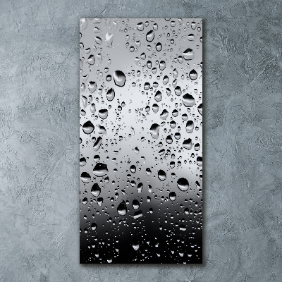 Impresión en metacrilato de alta calidad vertical Gotas de agua