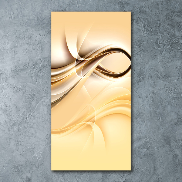 Impresión en metacrilato de alta calidad vertical Onda abstracta