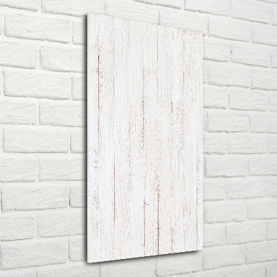 Impresión en metacrilato de alta calidad vertical Fondo de madera
