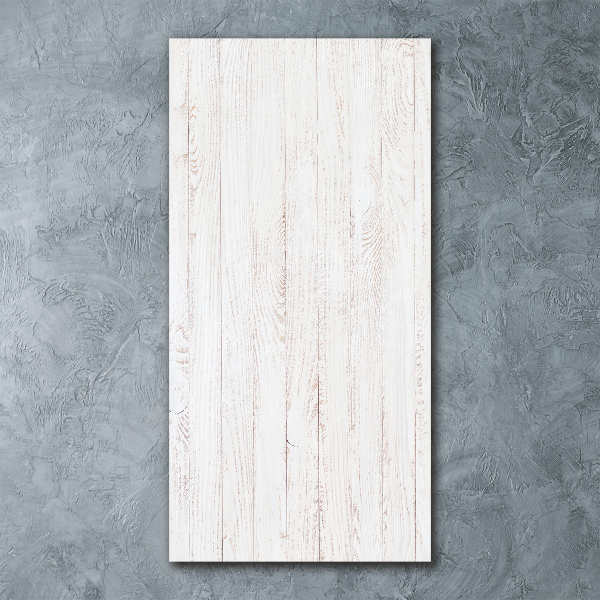 Impresión en metacrilato de alta calidad vertical Fondo de madera