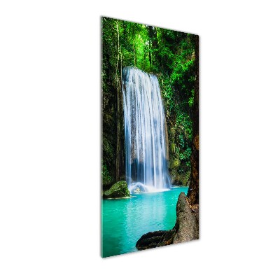 Cuadro decorativo en acrílico brillante vertical Cascada