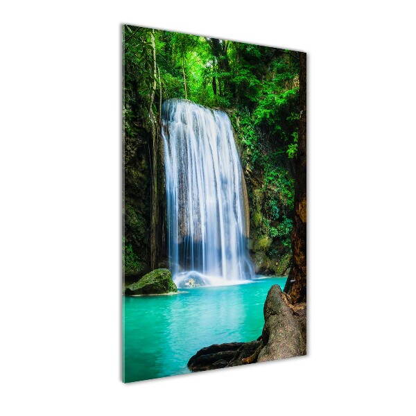 Cuadro decorativo en acrílico brillante vertical Cascada