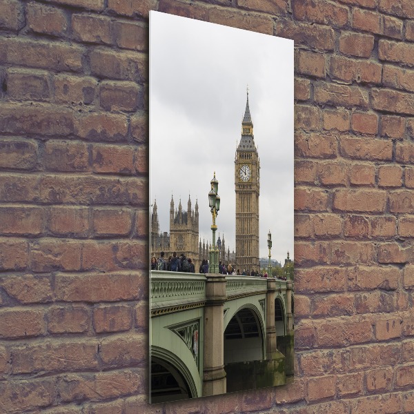 Cuadro de metacrilato vertical Big Ben de Londres
