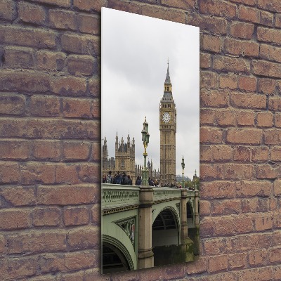 Cuadro de metacrilato vertical Big Ben de Londres