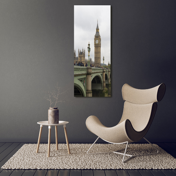 Cuadro de metacrilato vertical Big Ben de Londres