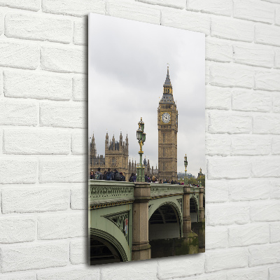 Cuadro de metacrilato vertical Big Ben de Londres