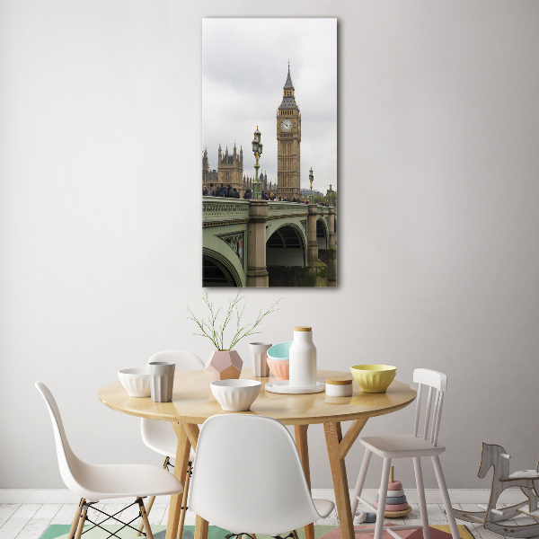 Cuadro de metacrilato vertical Big Ben de Londres