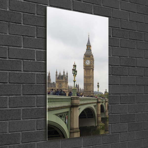 Cuadro de metacrilato vertical Big Ben de Londres