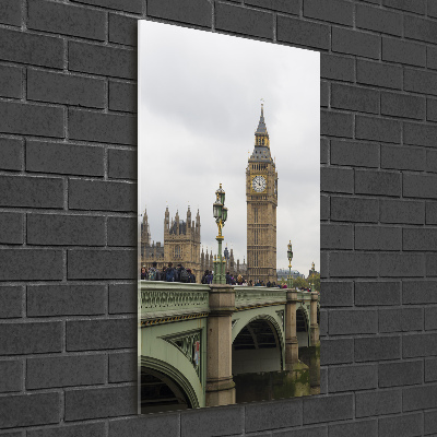 Cuadro de metacrilato vertical Big Ben de Londres