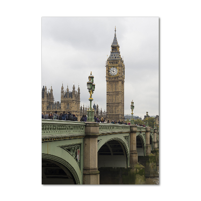 Cuadro de metacrilato vertical Big Ben de Londres