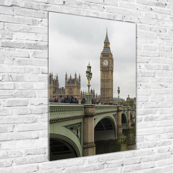 Cuadro de metacrilato vertical Big Ben de Londres