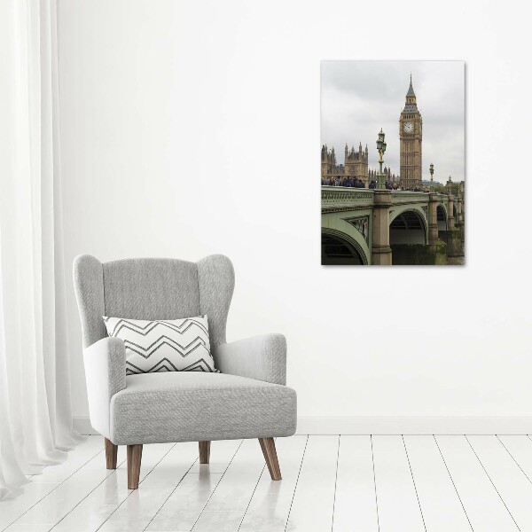 Cuadro de metacrilato vertical Big Ben de Londres