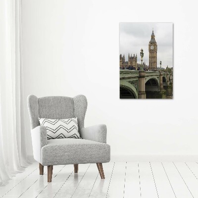 Cuadro de metacrilato vertical Big Ben de Londres