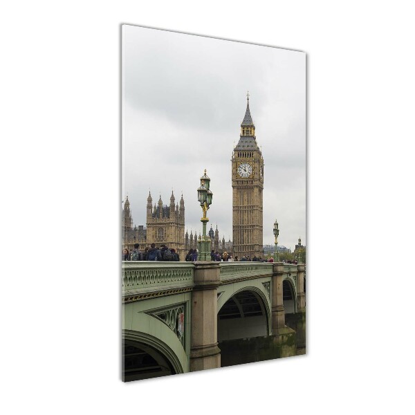 Cuadro de metacrilato vertical Big Ben de Londres