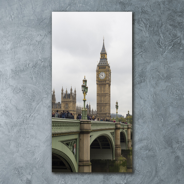 Cuadro de metacrilato vertical Big Ben de Londres