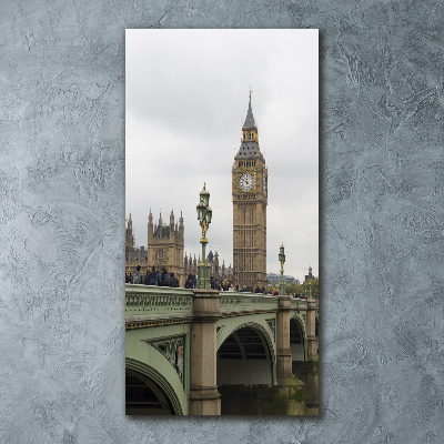 Cuadro de metacrilato vertical Big Ben de Londres